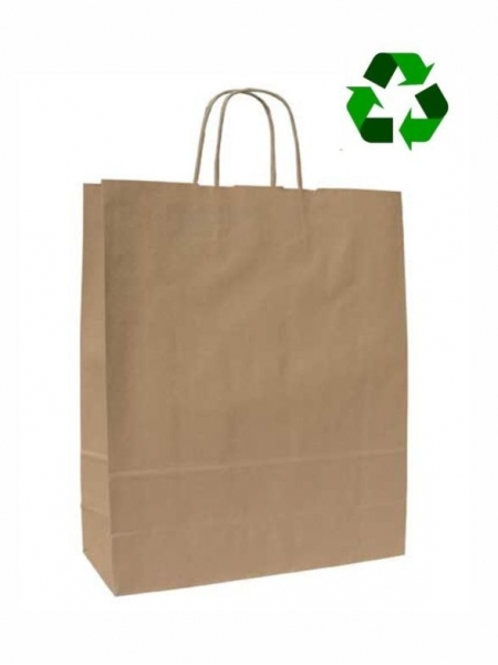 Buste in carta Riciclata Avana - 42x13x37 cm